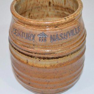 Pottery Crock Jar Century Nashville Hand Thrown Studio Art